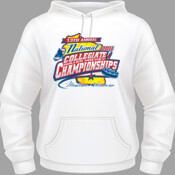 2011 13th Annual National Collegiate Roller Hockey Championships - White - Heavy Cotton 100% Cotton 